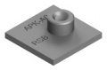 APK-A0 1.4571 přidržovací destička držáku trubek