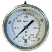 MAG100-zadní-1/2" 0-40 bar manometr